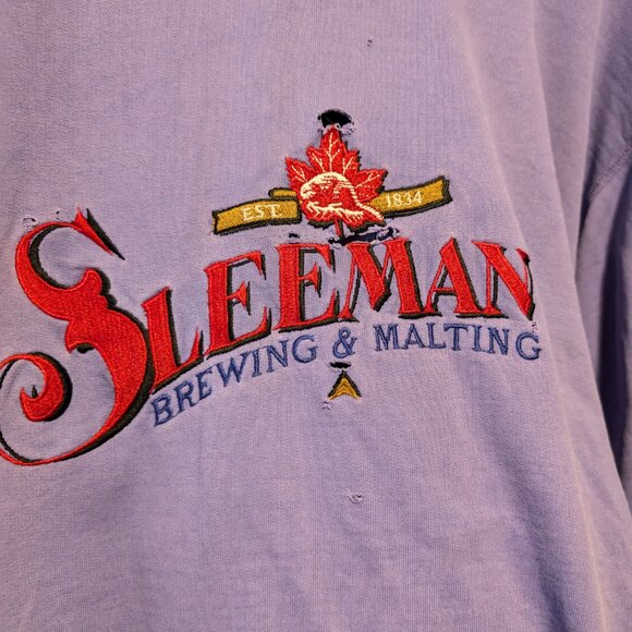 Sleeman Brewing & Malting Vintage Crewneck Sweater, Medium - Picture 5 of 8